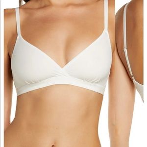 NWT SKIMS Fits Everybody Crossover Bralette in Marble XXS